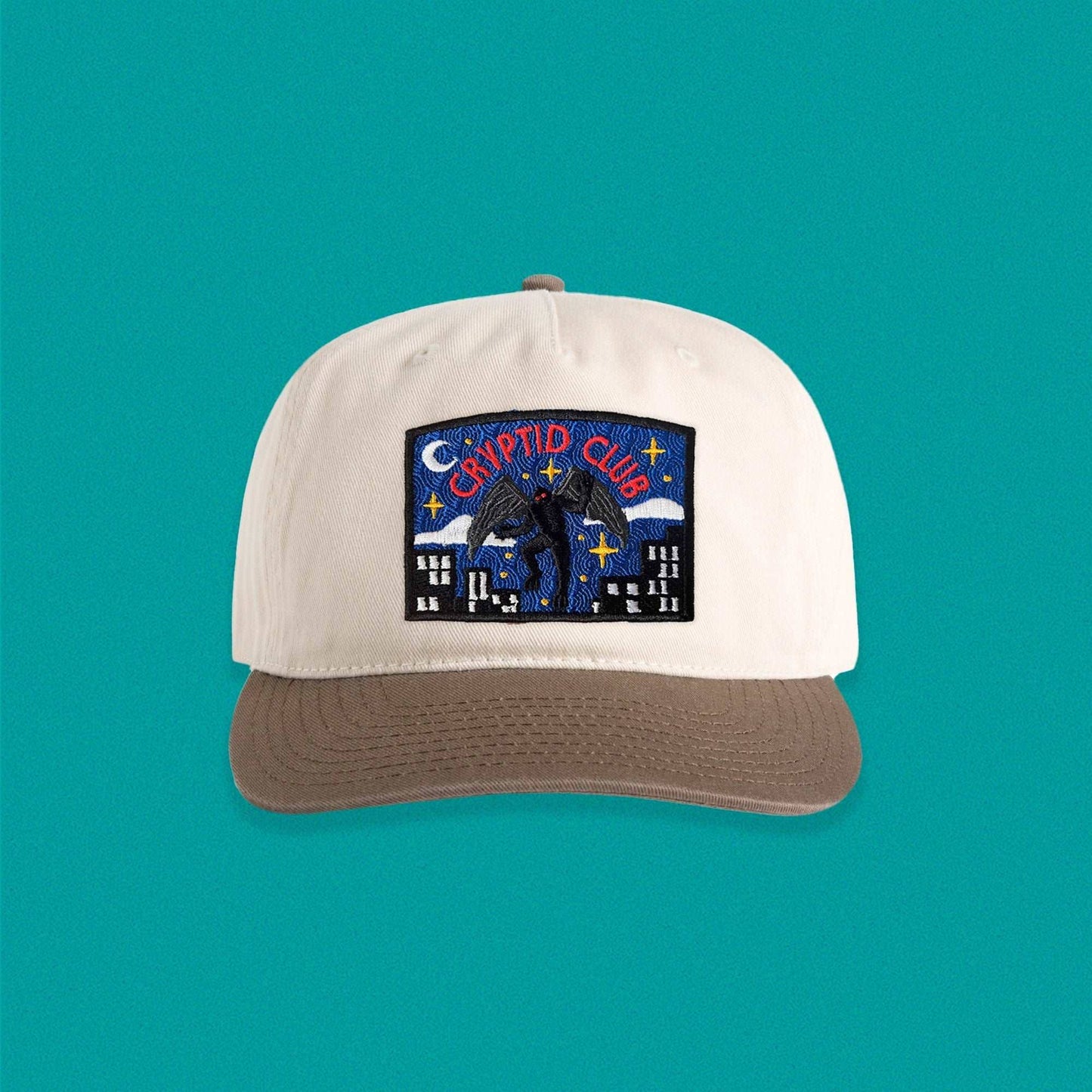 Mothman "Cryptid Club" 5-Panel Baseball Cap