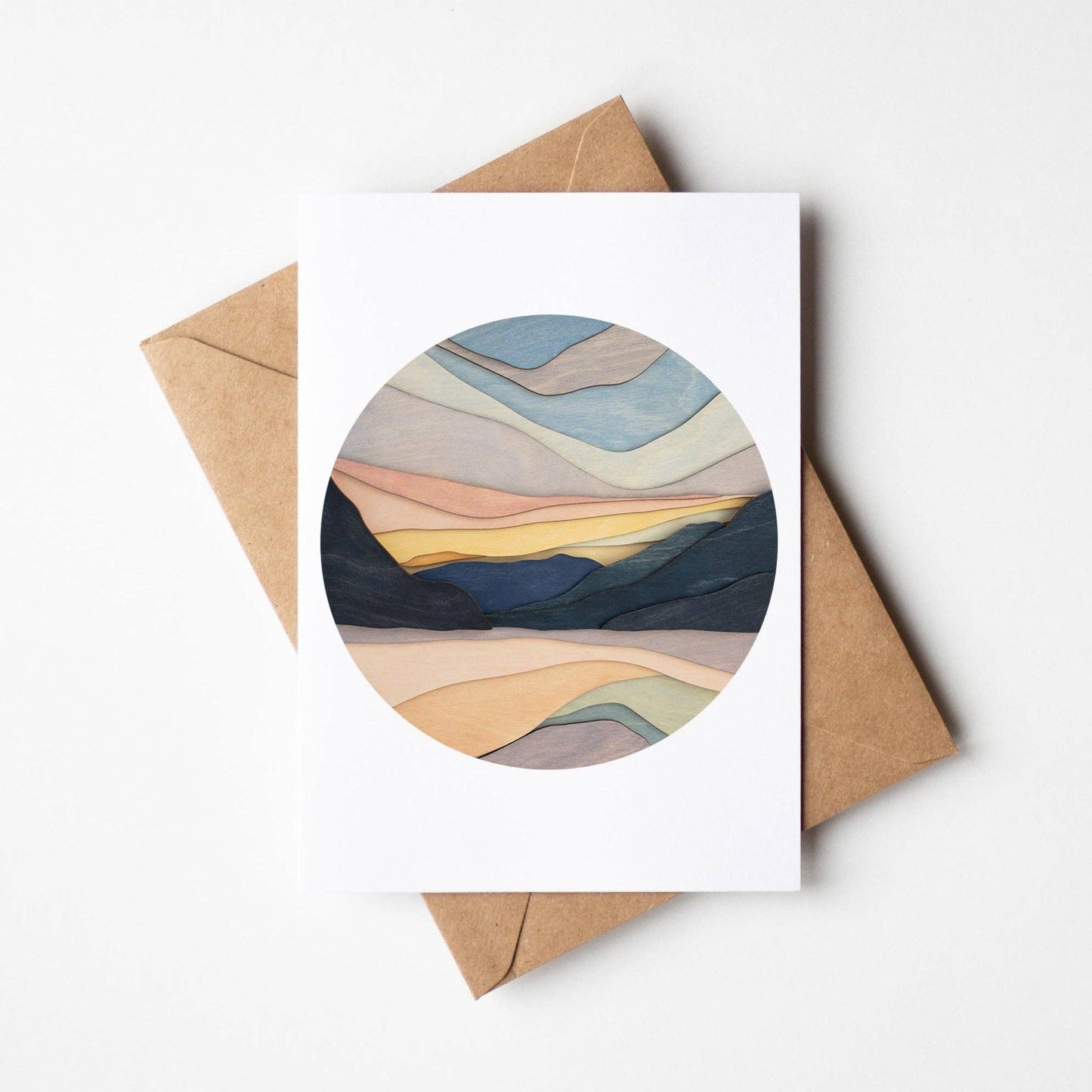 Reset 5"x7" Blank Inside Greeting Card