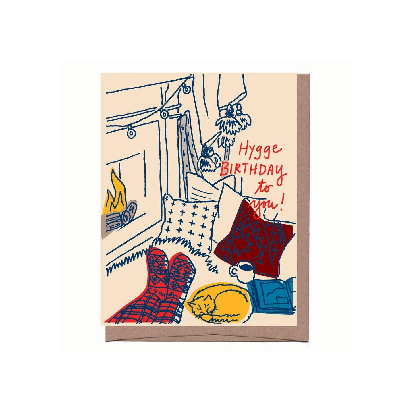 Hygge Birthday Greeting Card