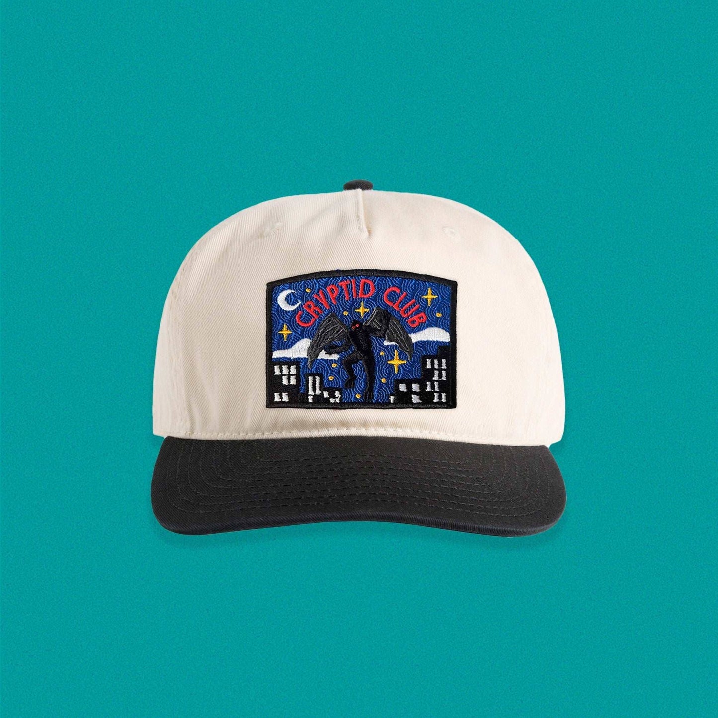 Mothman "Cryptid Club" 5-Panel Baseball Cap