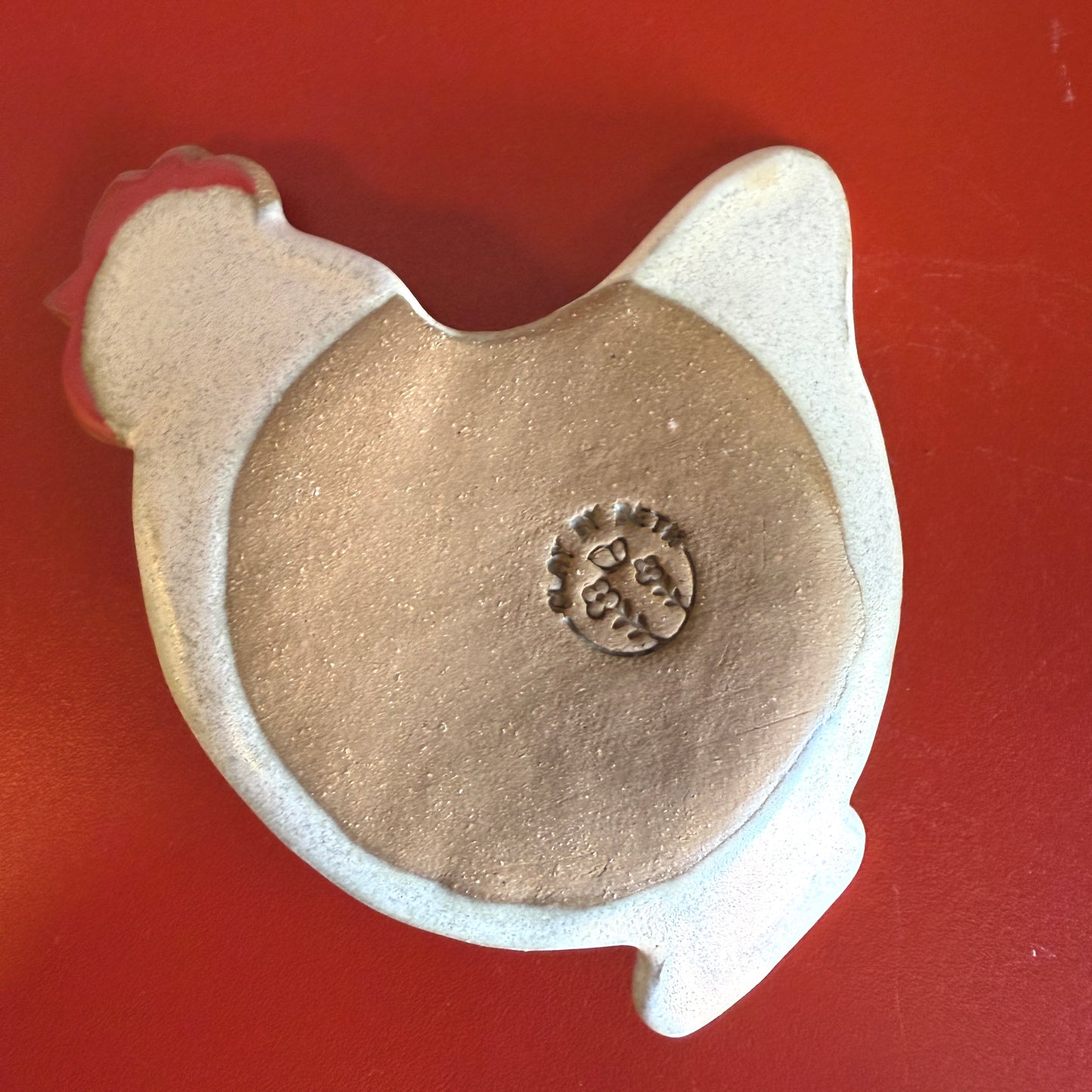 Handmade Ceramic Chicken Spoon Rest - Made in Stoughton!