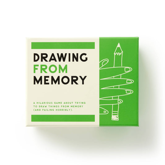 "Drawing From Memory" Game for 2-8 Players