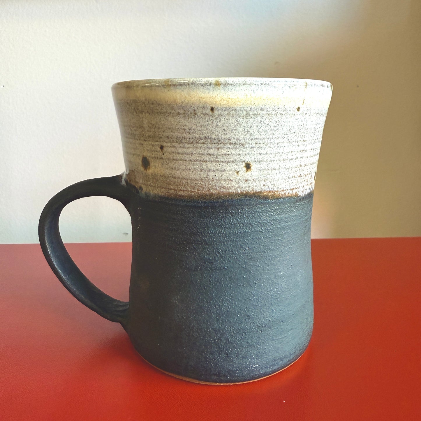 Hand-Thrown Two-Tone Ceramic Mugs - Four Colorways - Made in Stoughton!