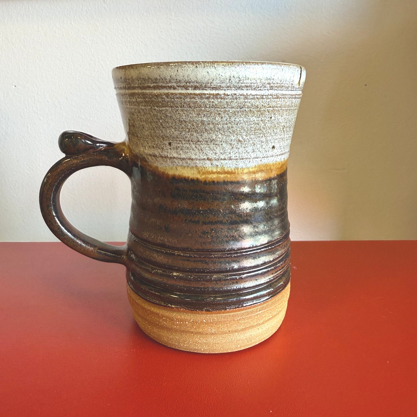 Hand-Thrown Two-Tone Ceramic Mugs - Four Colorways - Made in Stoughton!