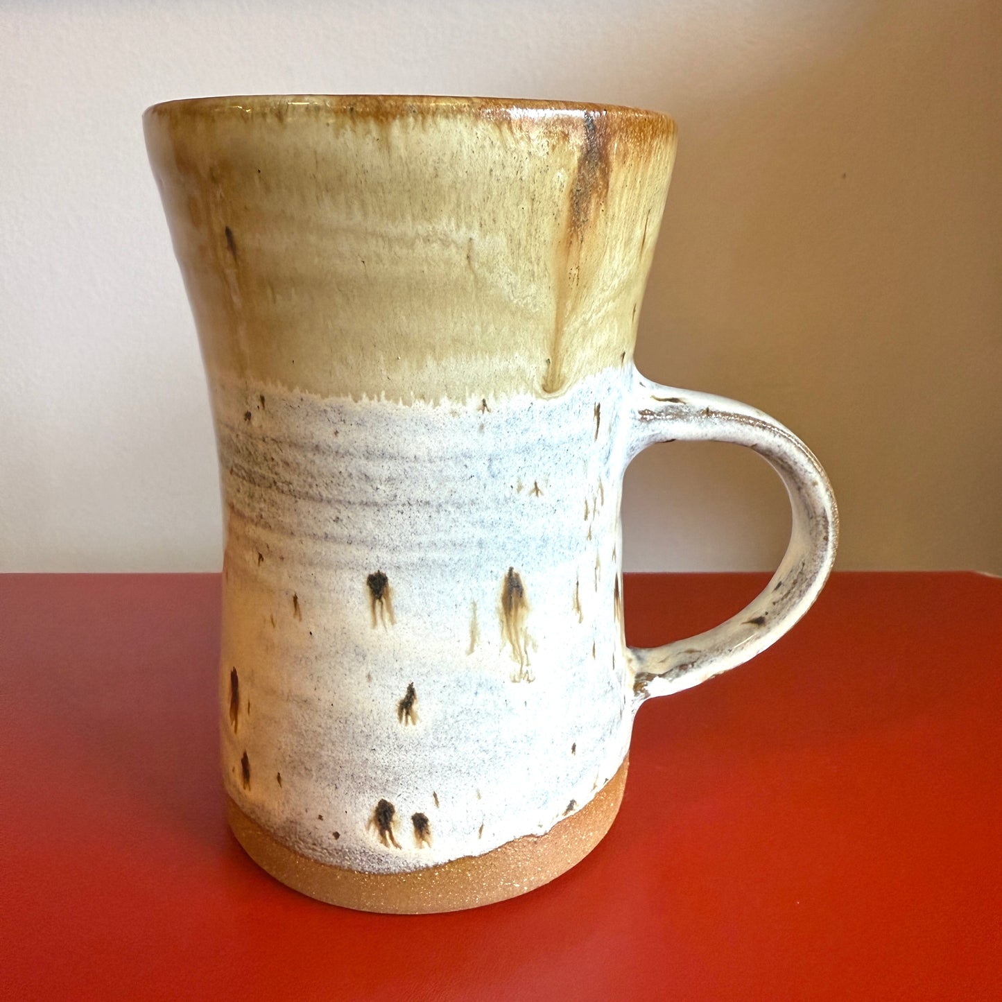 Hand-Thrown Two-Tone Ceramic Mugs - Four Colorways - Made in Stoughton!
