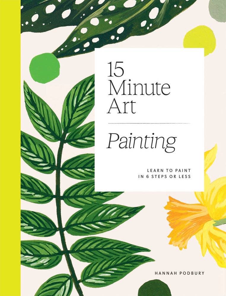 15-Minute Art Painting Beginner-Friendly Workbook