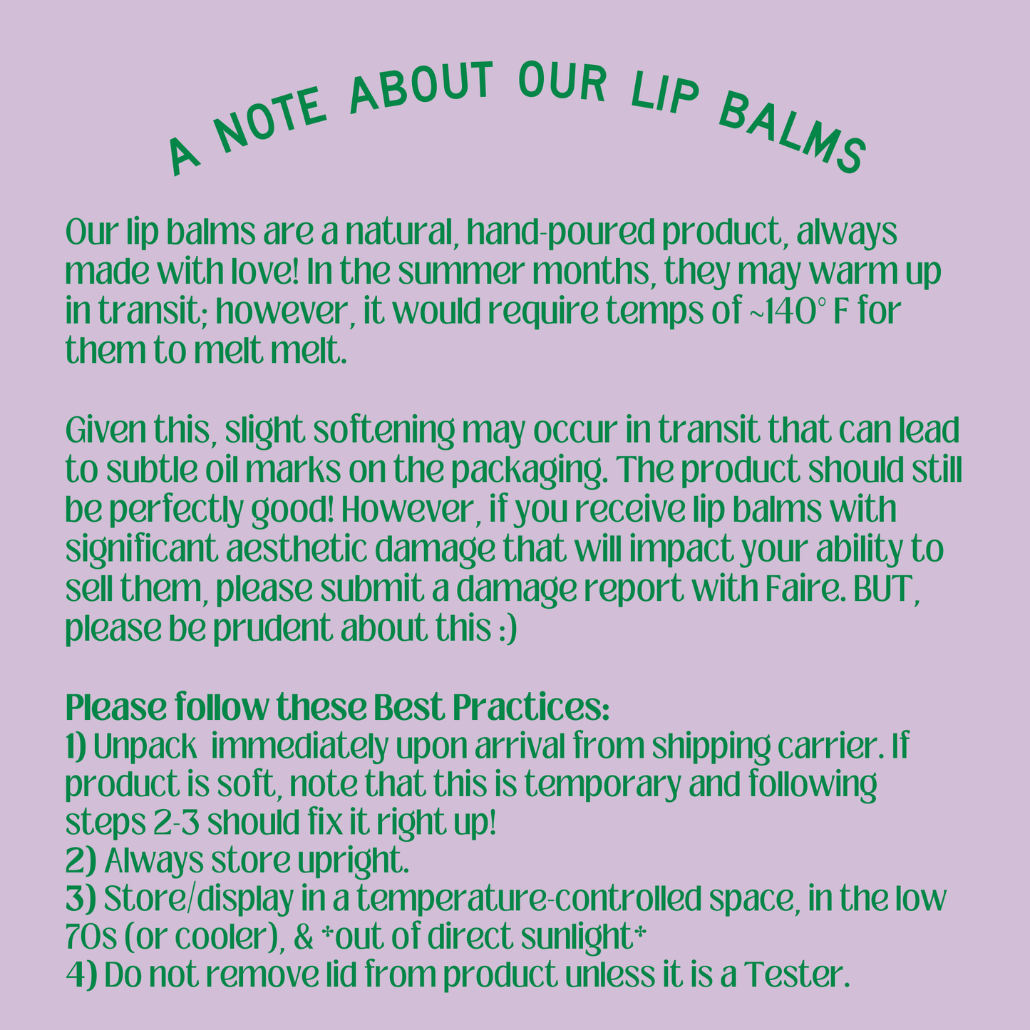 Raspberry Organic Lip Balm Made in WI - 0.3 oz Biodegradable Tube