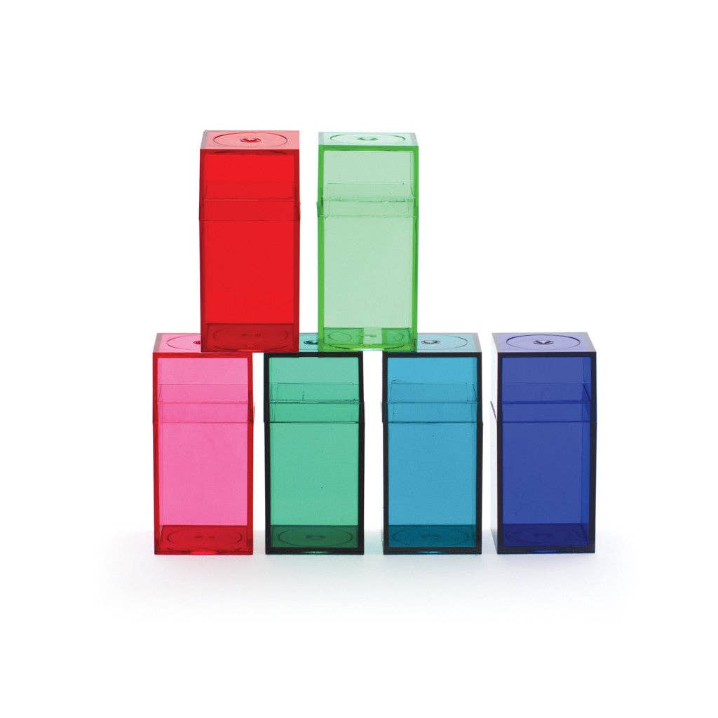 Set of Six Tiny AMAC Acrylic Canisters