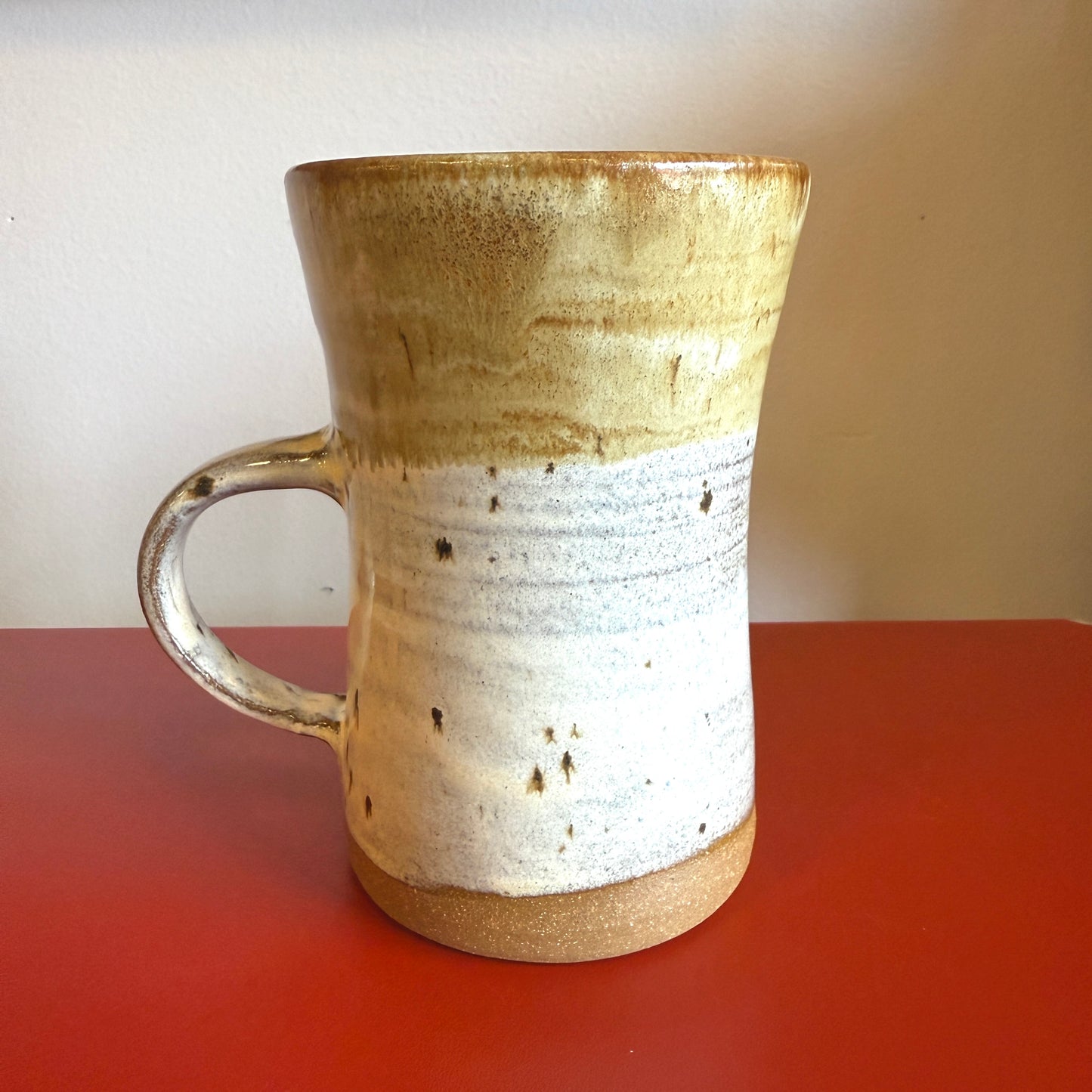 Hand-Thrown Two-Tone Ceramic Mugs - Four Colorways - Made in Stoughton!