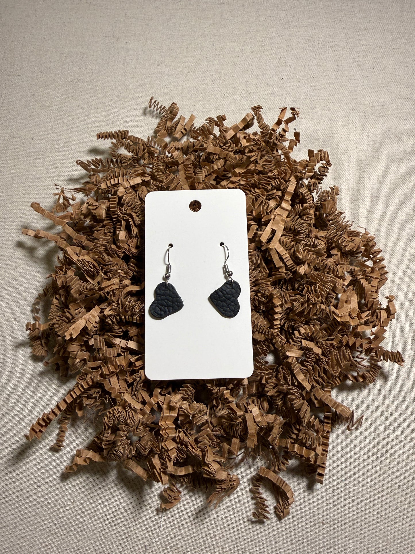 Lightweight Heart Earrings - Many Colors To Choose From