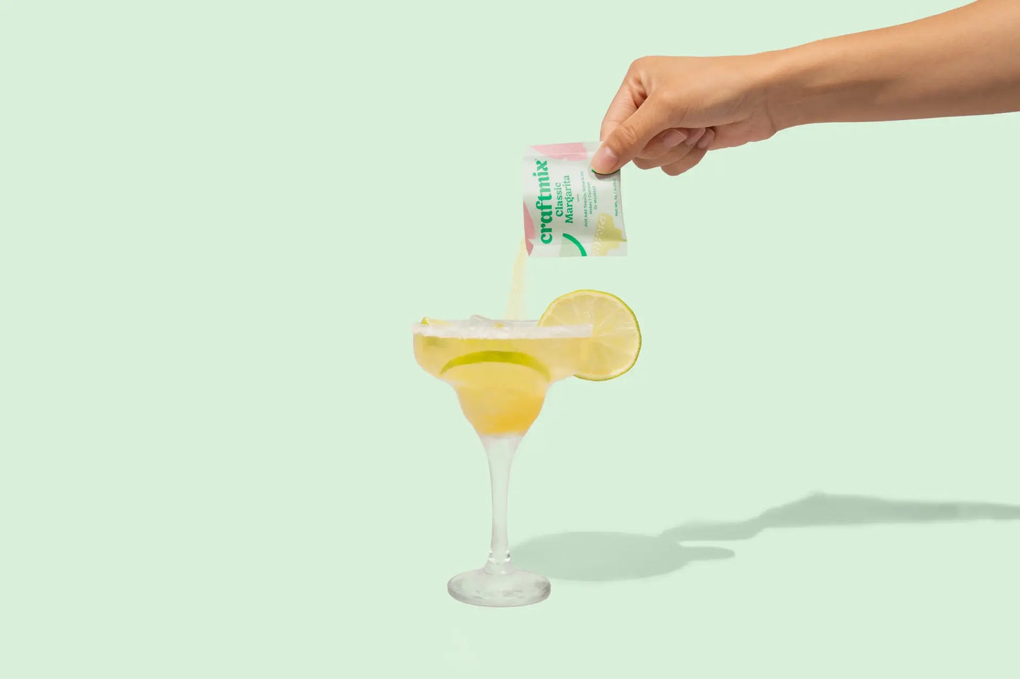 Classic Margarita Single-Serving Cocktail or Mocktail Mixer