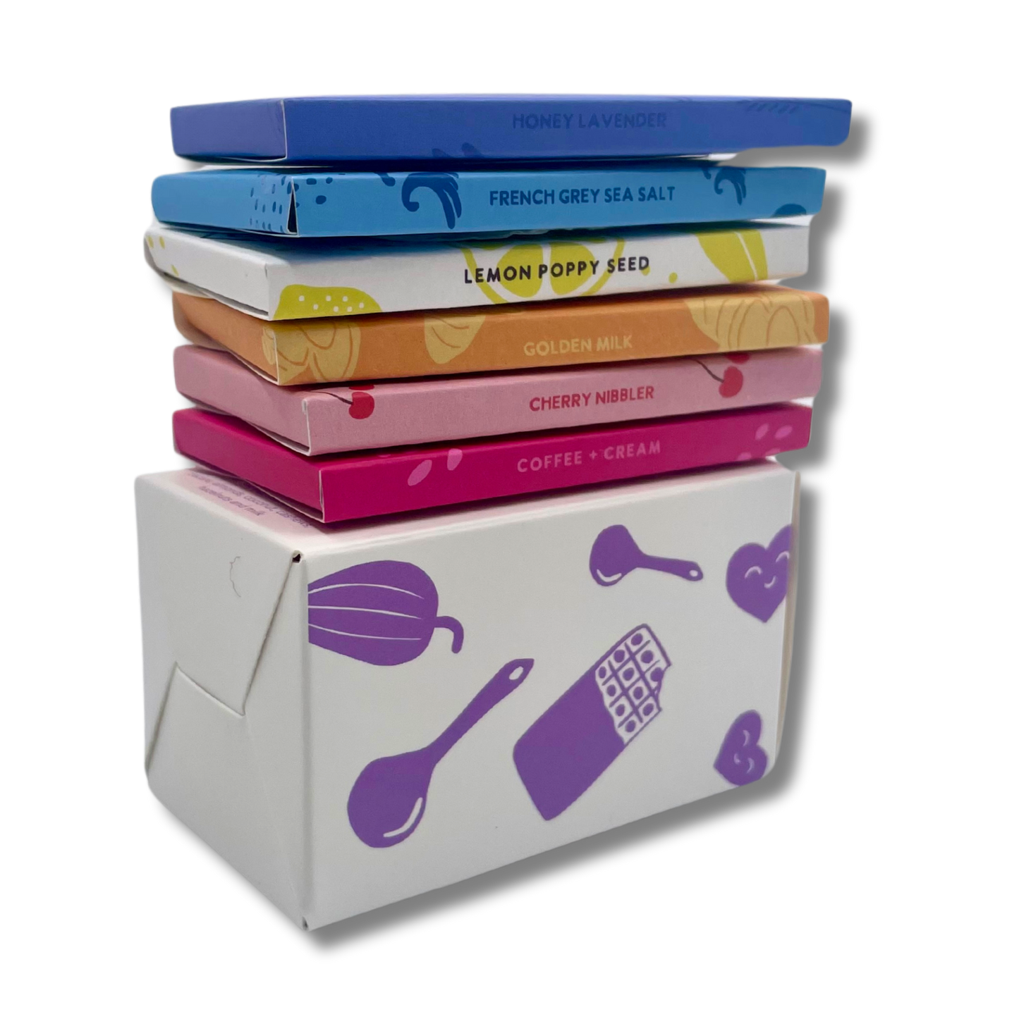 Organic Chocolate Variety Pack Gift Box of Six