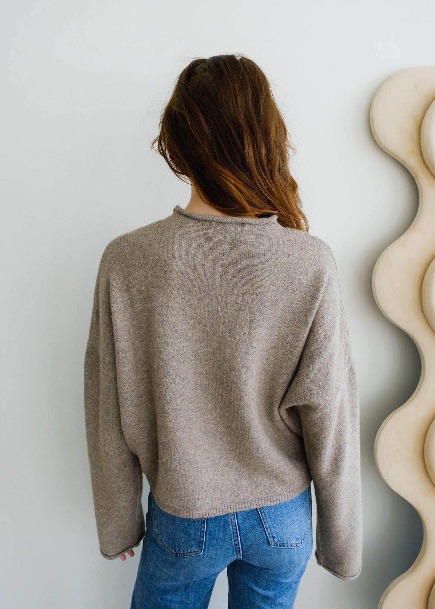 Lightweight Cozy Piper Cardigan by Things Between - Mocha