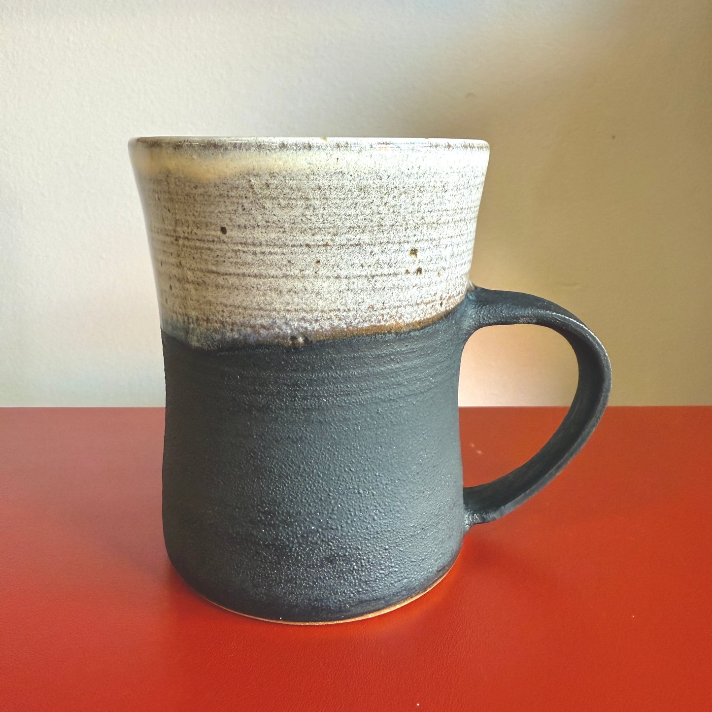 Hand-Thrown Two-Tone Ceramic Mugs - Four Colorways - Made in Stoughton!