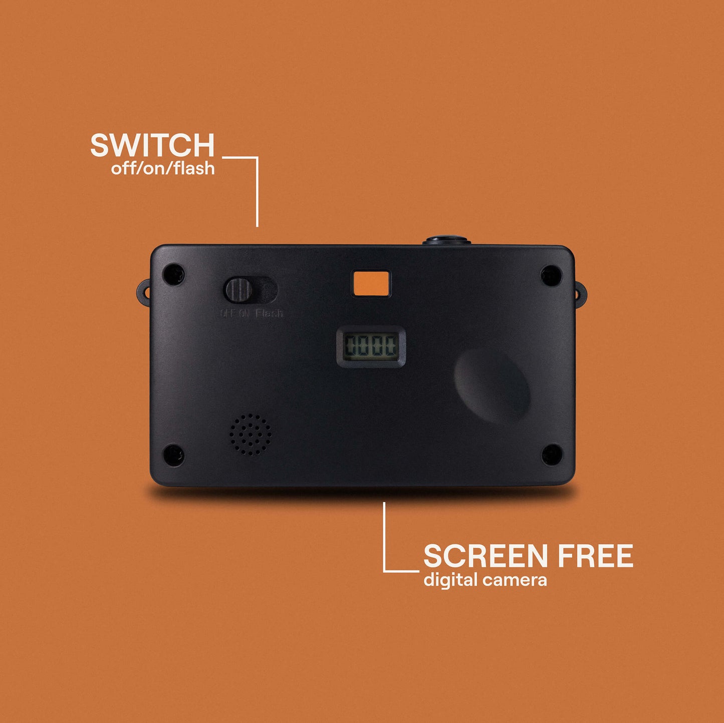 Camp Snap Screen-Free Digital Camera - Chestnut Brown