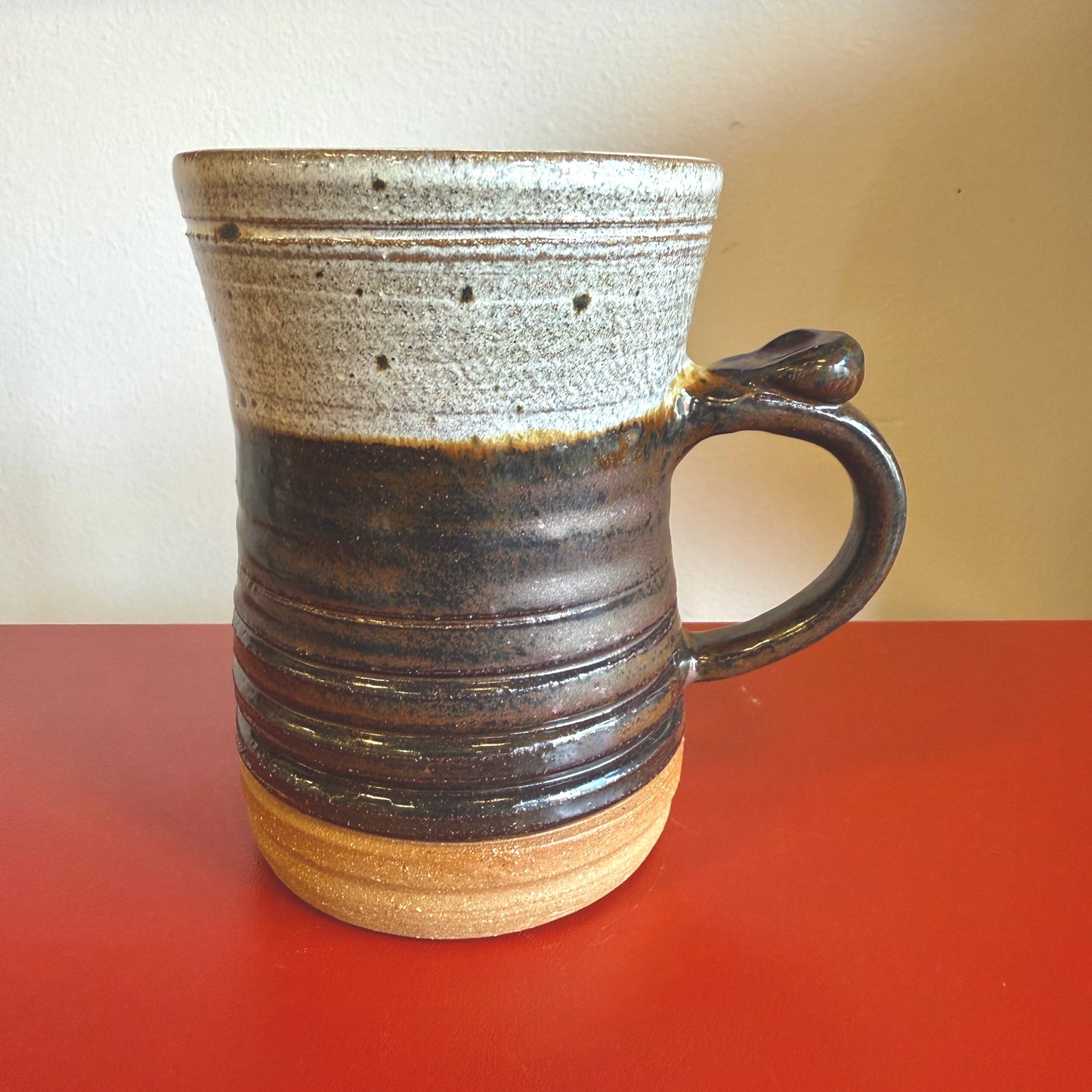 Hand-Thrown Two-Tone Ceramic Mugs - Four Colorways - Made in Stoughton!