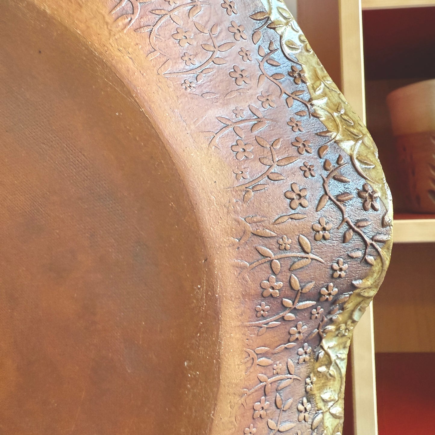 Handmade Ceramic Fluted Serving Platter - Made in Stoughton!