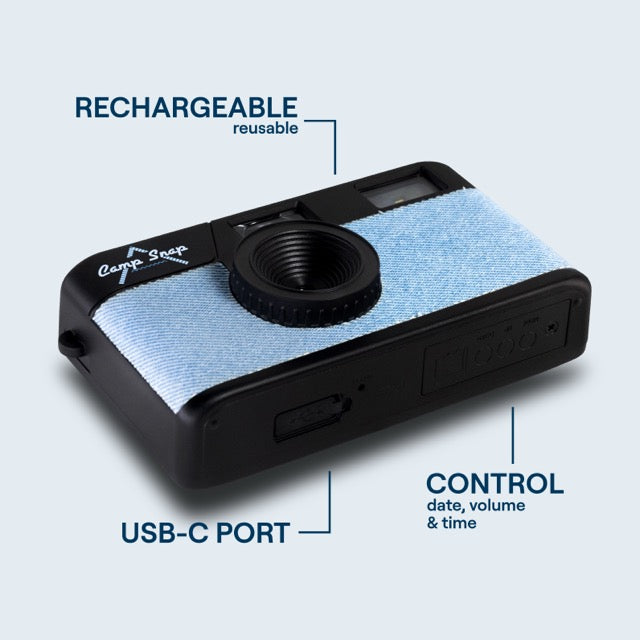 Camp Snap Screen-Free Digital Camera - Denim