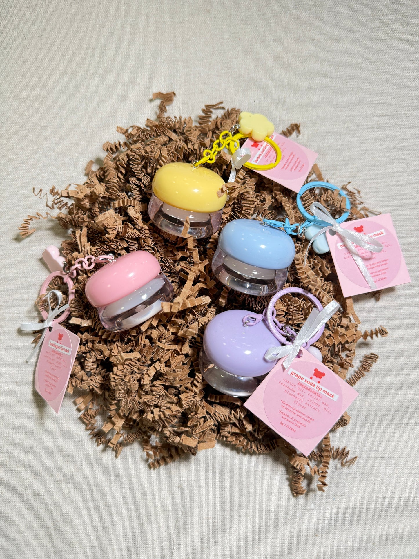 Scentsitive Fragrances Lip Mask Keychain - Choose Your Favorite Scent