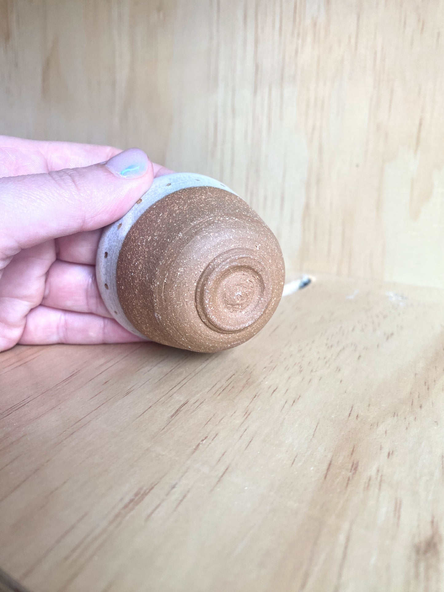Hand-Thrown Tiny Ceramic Bowl - Made in Stoughton!