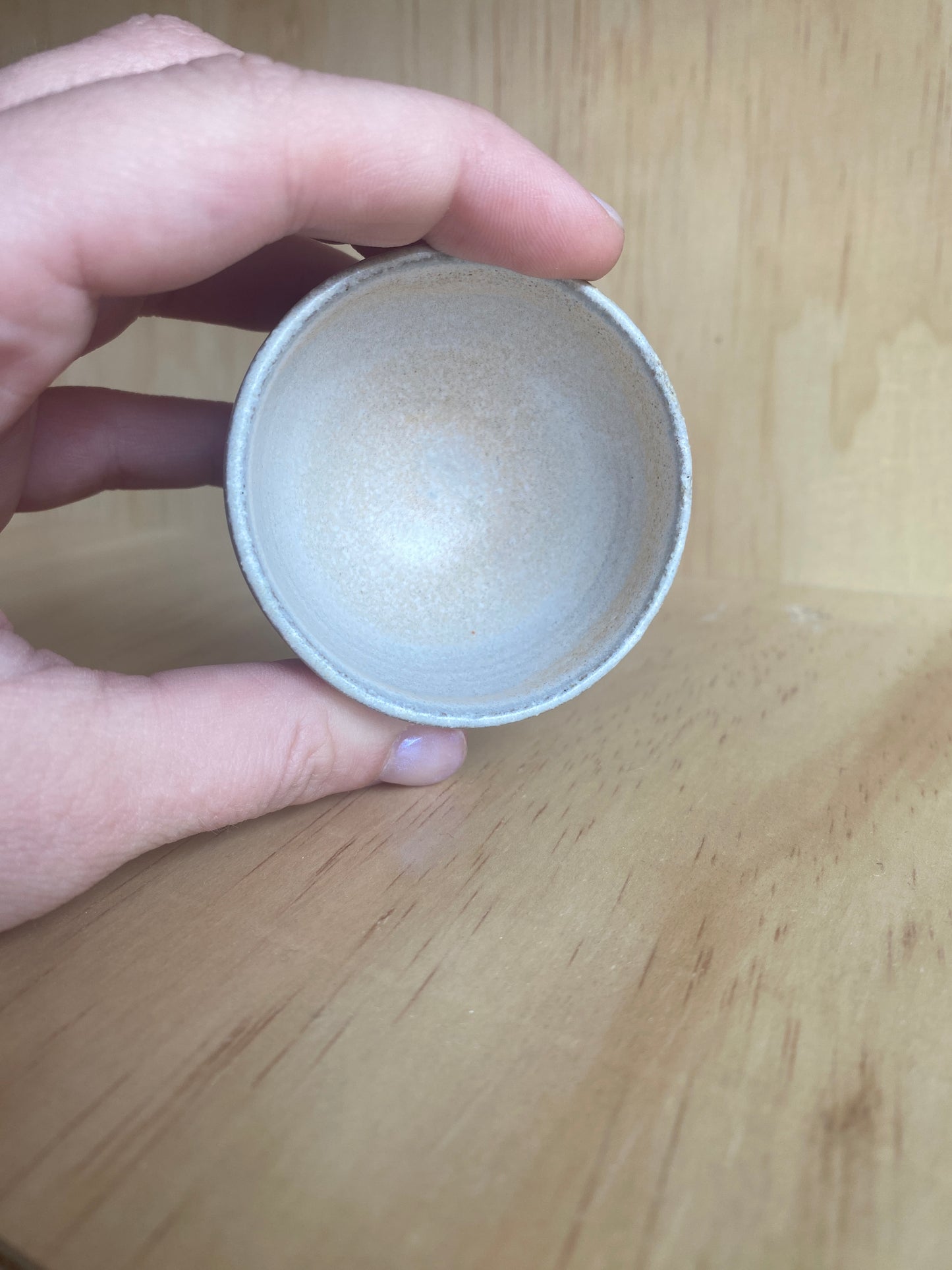 Hand-Thrown Tiny Ceramic Bowl - Made in Stoughton!