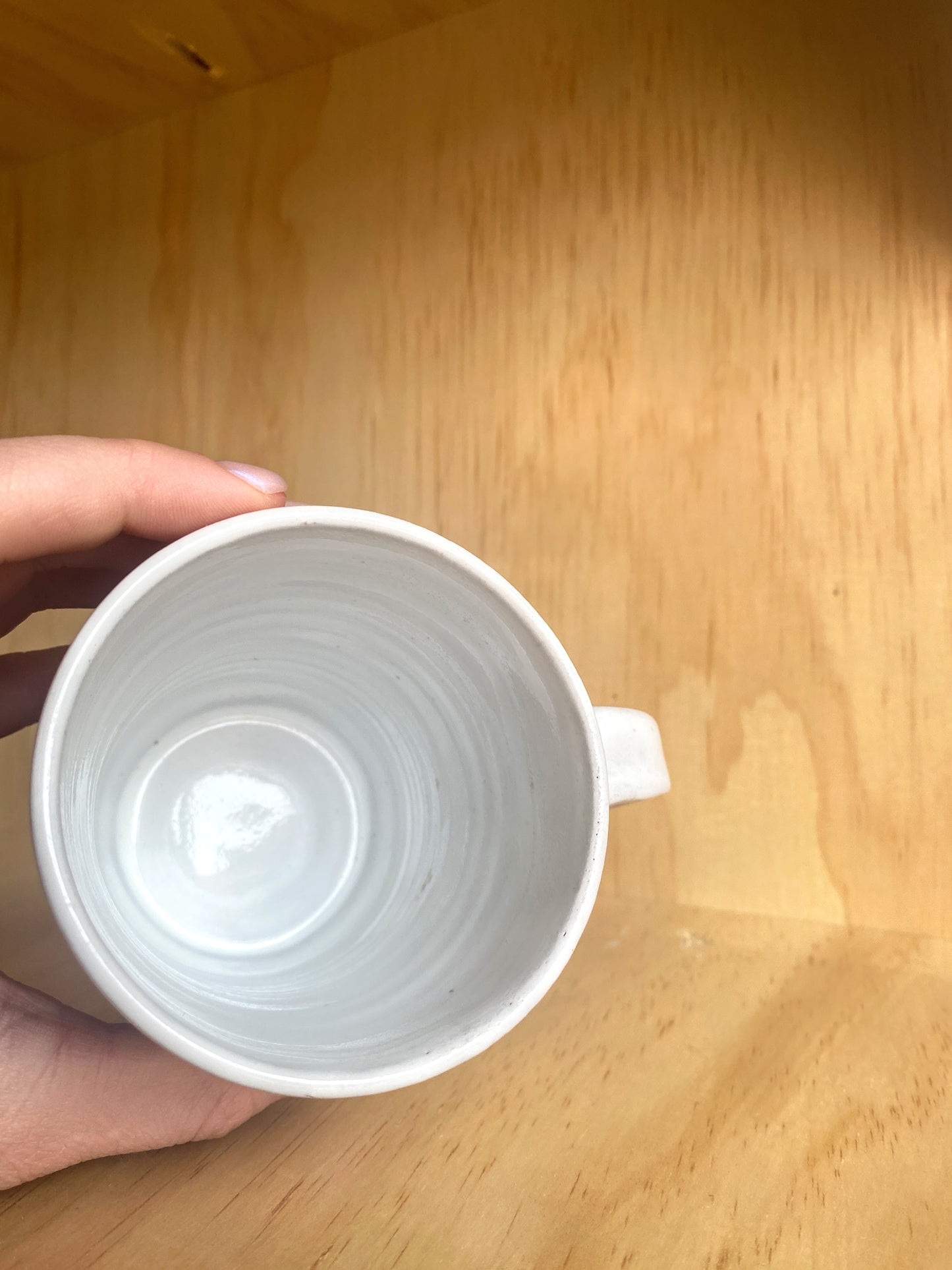 Hand Thrown Heart Mug - Made in Stoughton!