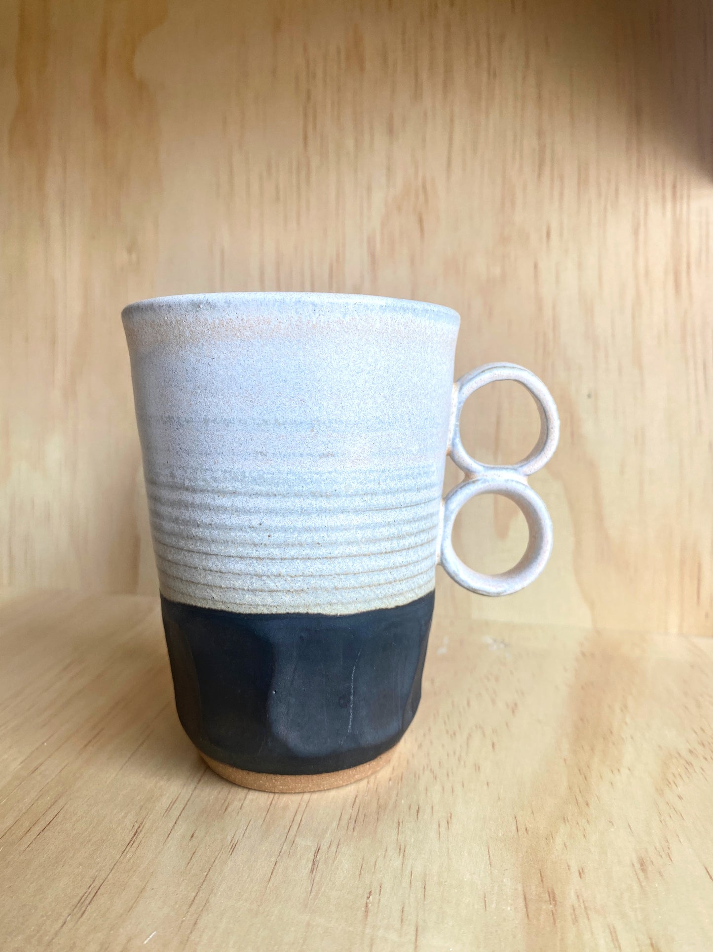 Hand Thrown Two-Tone Mug - Made in Stoughton!
