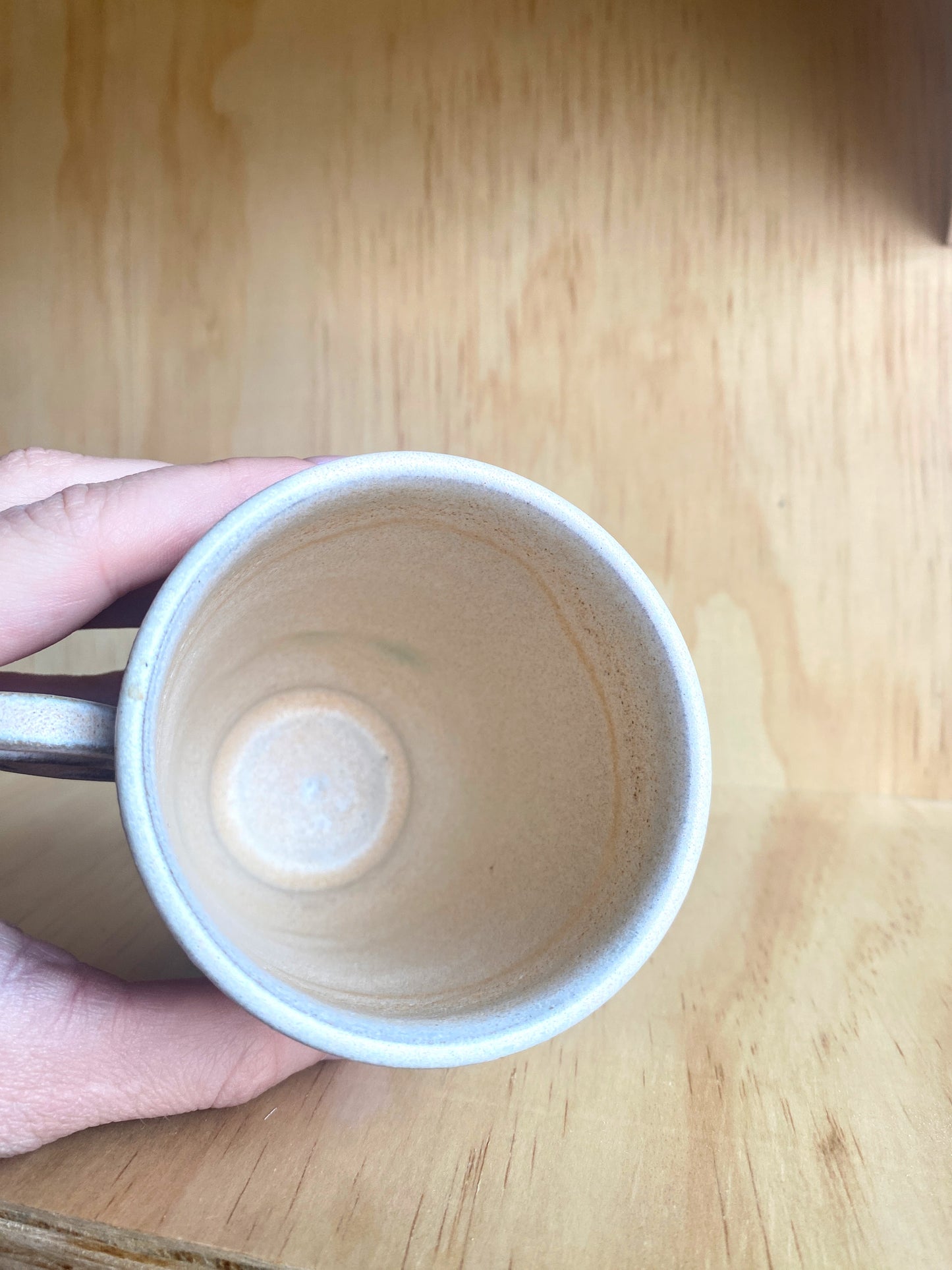 Hand Thrown Two-Tone Mug - Made in Stoughton!
