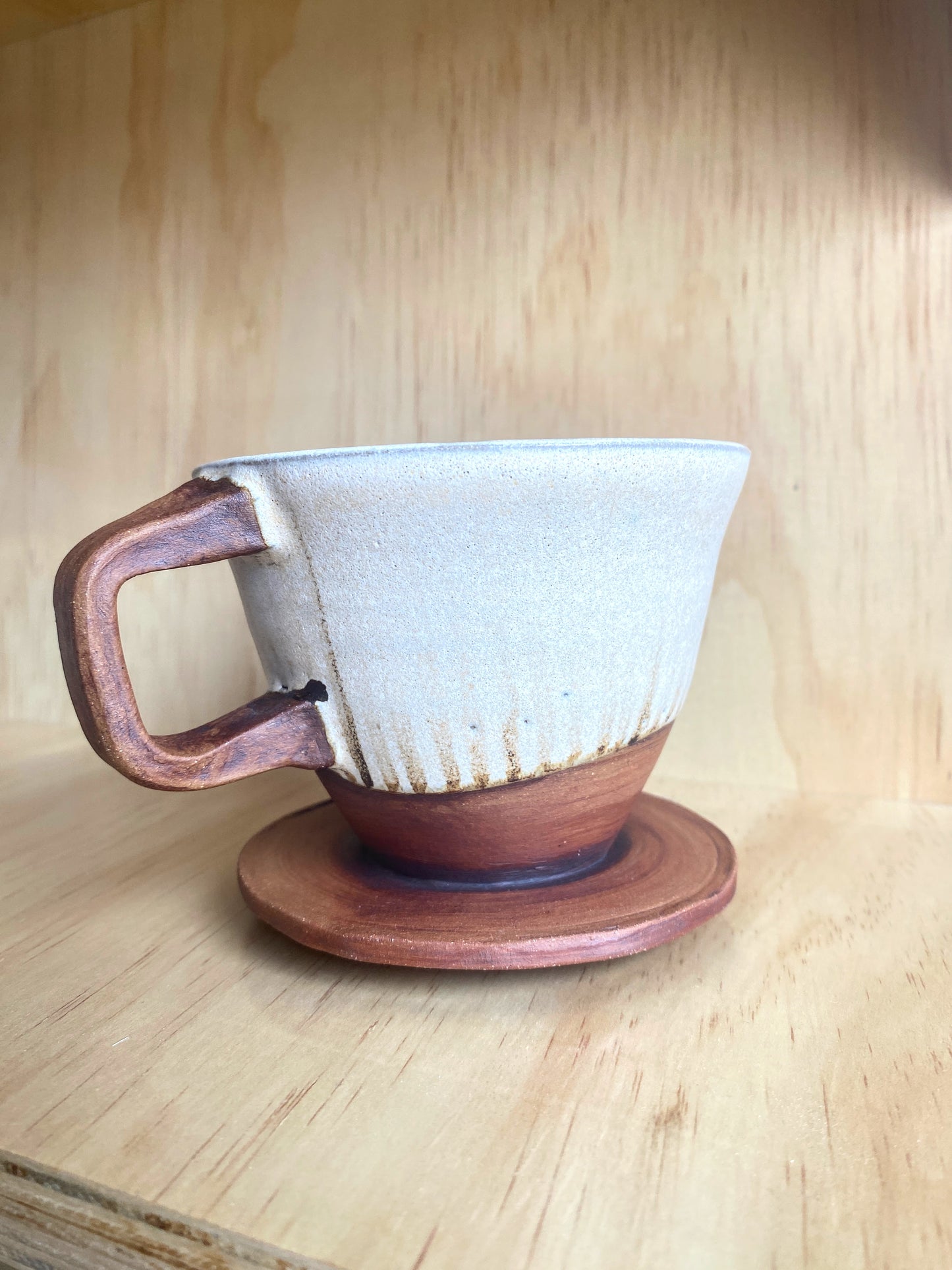 Hand Thrown Pour Over Dripper - Made in Stoughton!
