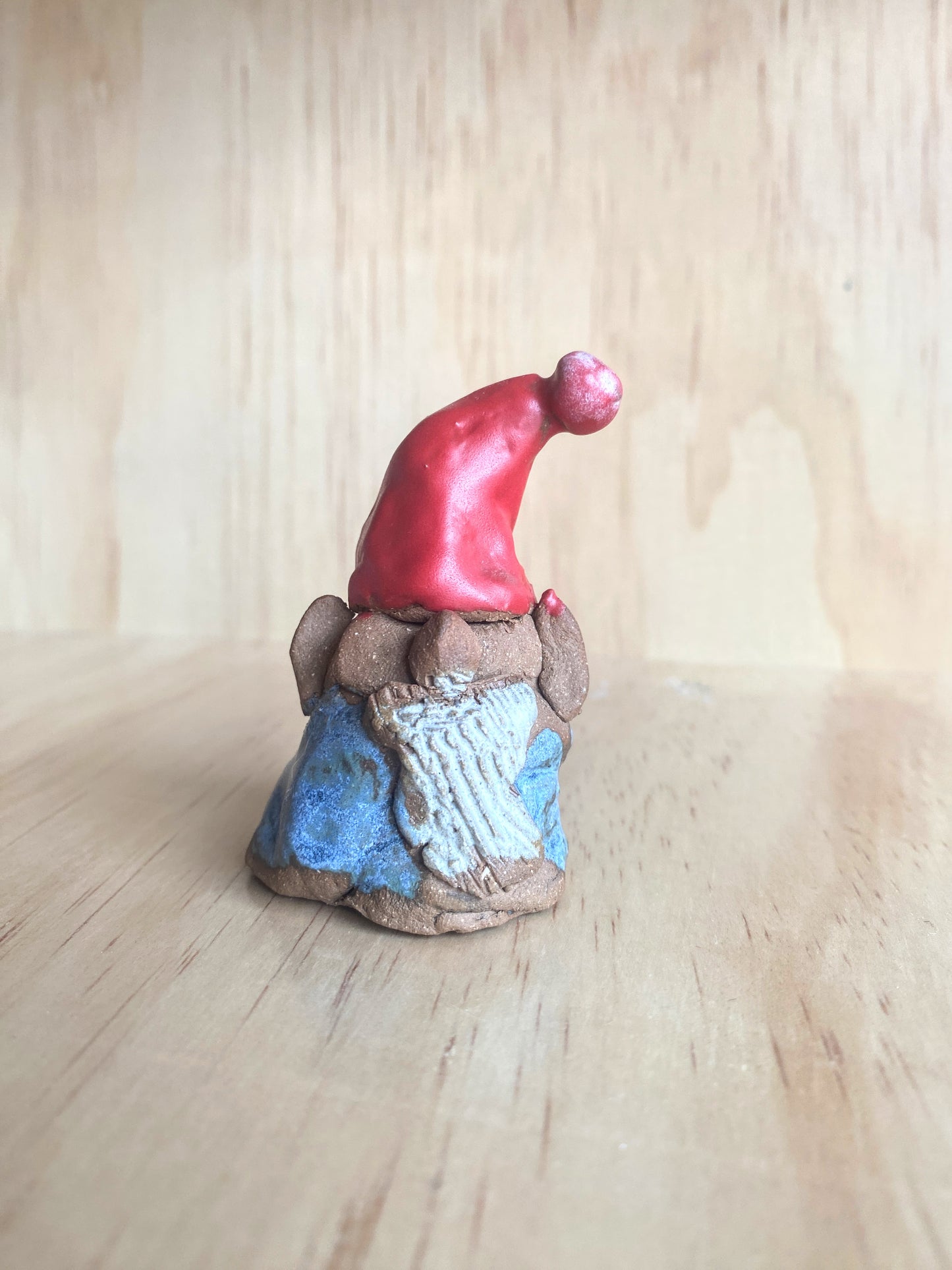 Handmade Ceramic Gnome by 10-Year-Old Ava - Made in Stoughton!