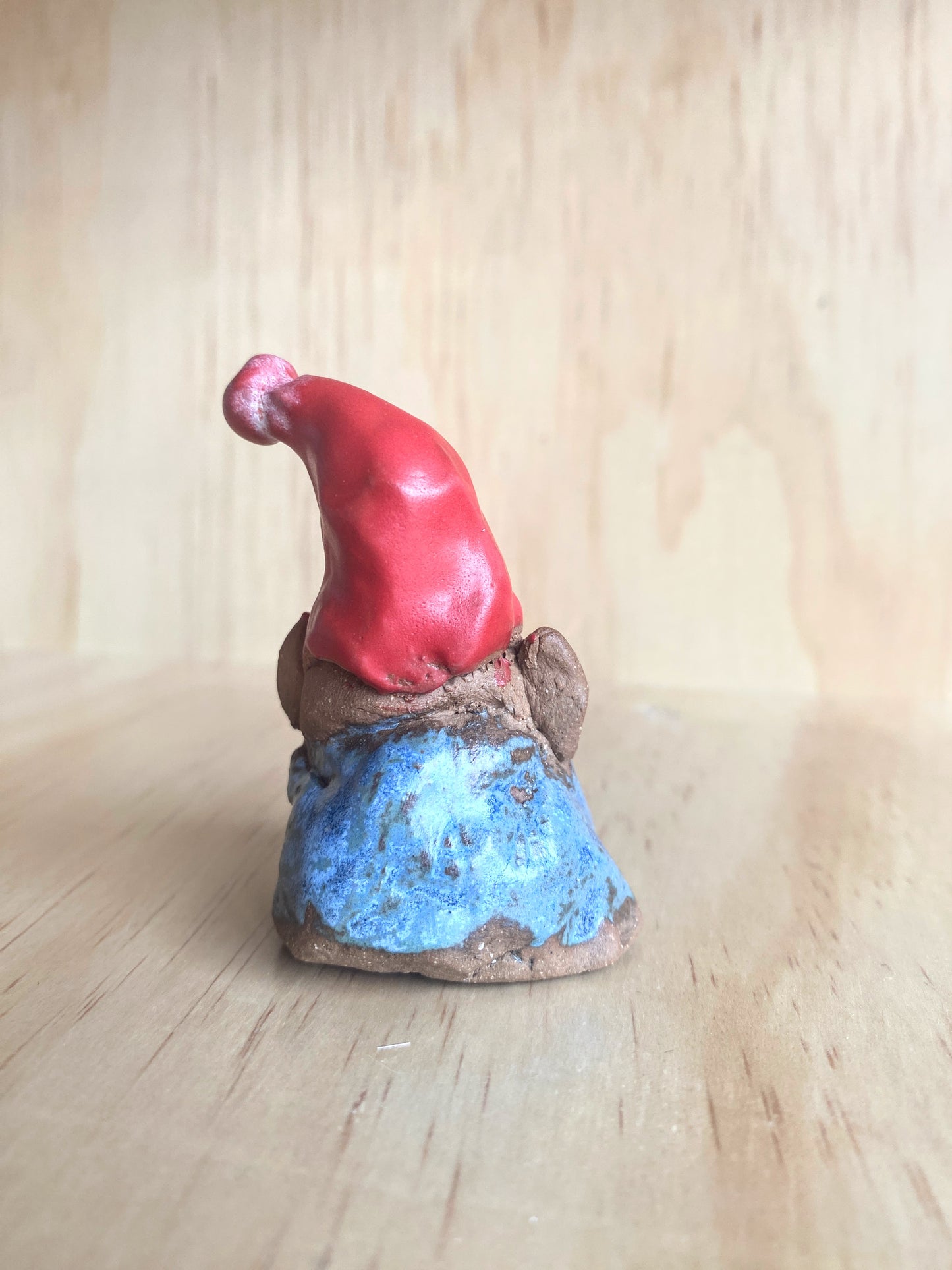 Handmade Ceramic Gnome by 10-Year-Old Ava - Made in Stoughton!