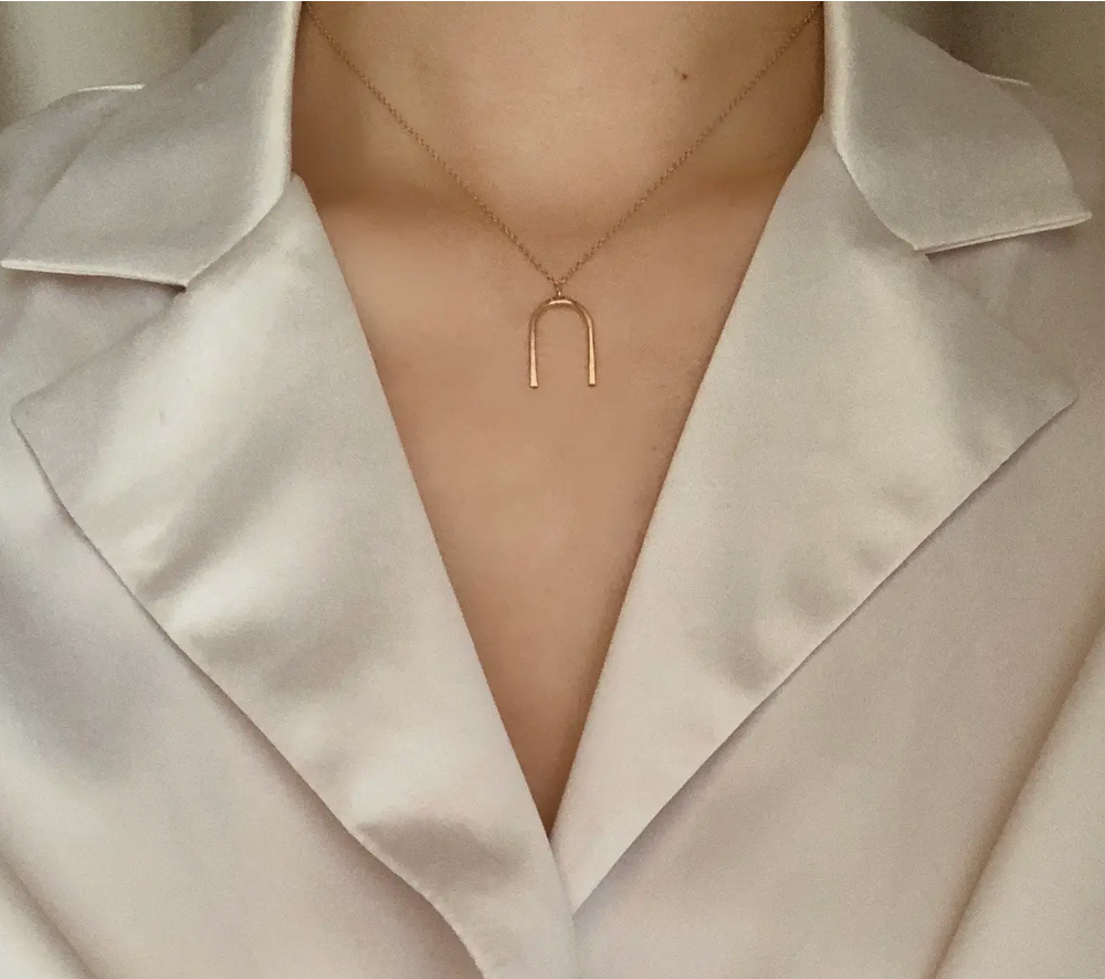 Inez Necklace in 14k Gold Fill or Sterling Silver