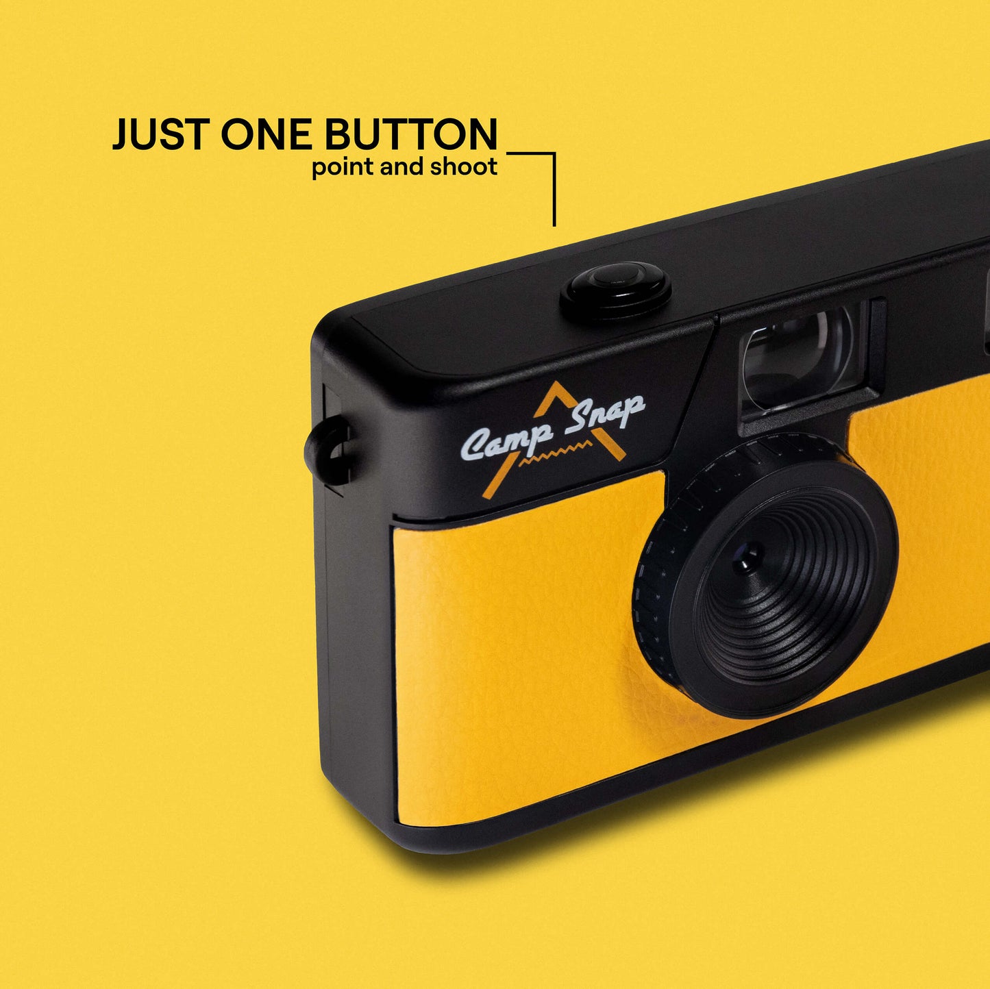 Camp Snap Screen-Free Digital Camera - Sunbeam Yellow