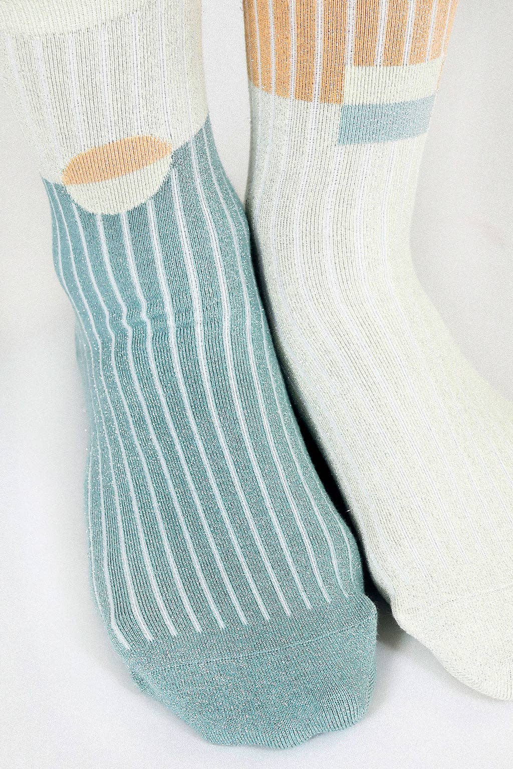 Casey Shimmer Ankle Sock (Women's Sizing)