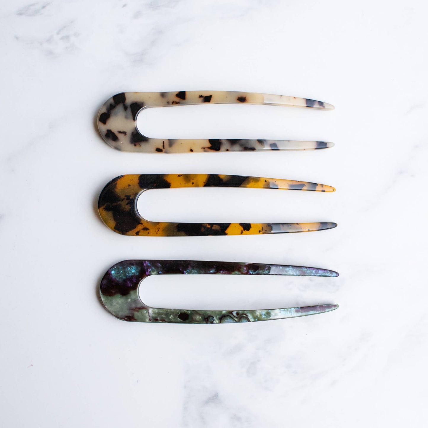 French Hair Pin in Eco Acetate