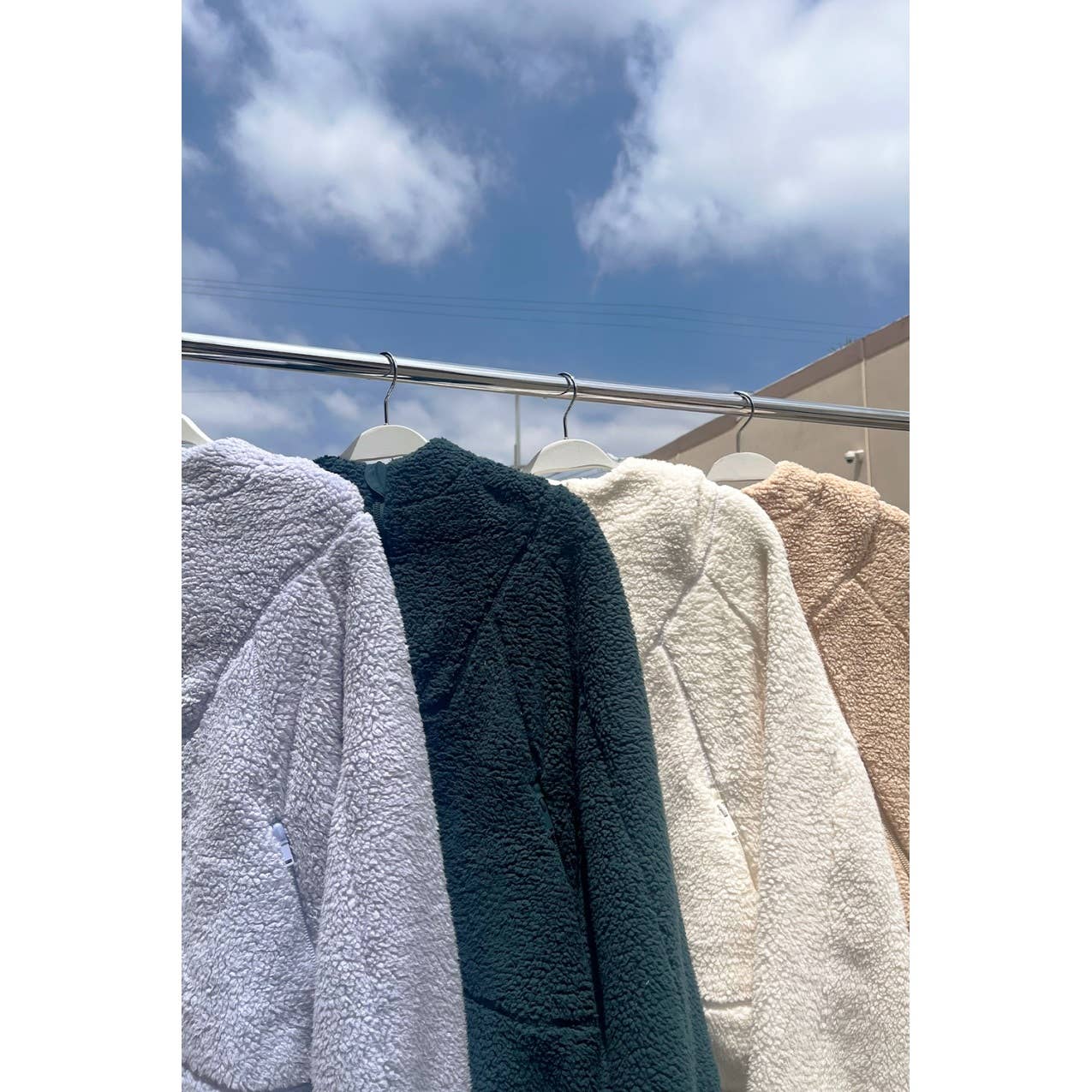 Ultra-Plush Sherpa Quarter-Zip Hoodie