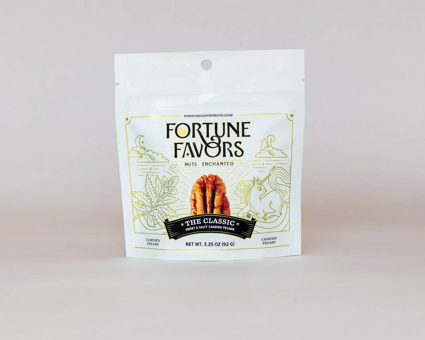 3.25oz Fortune Favors The Classic Candied Pecans
