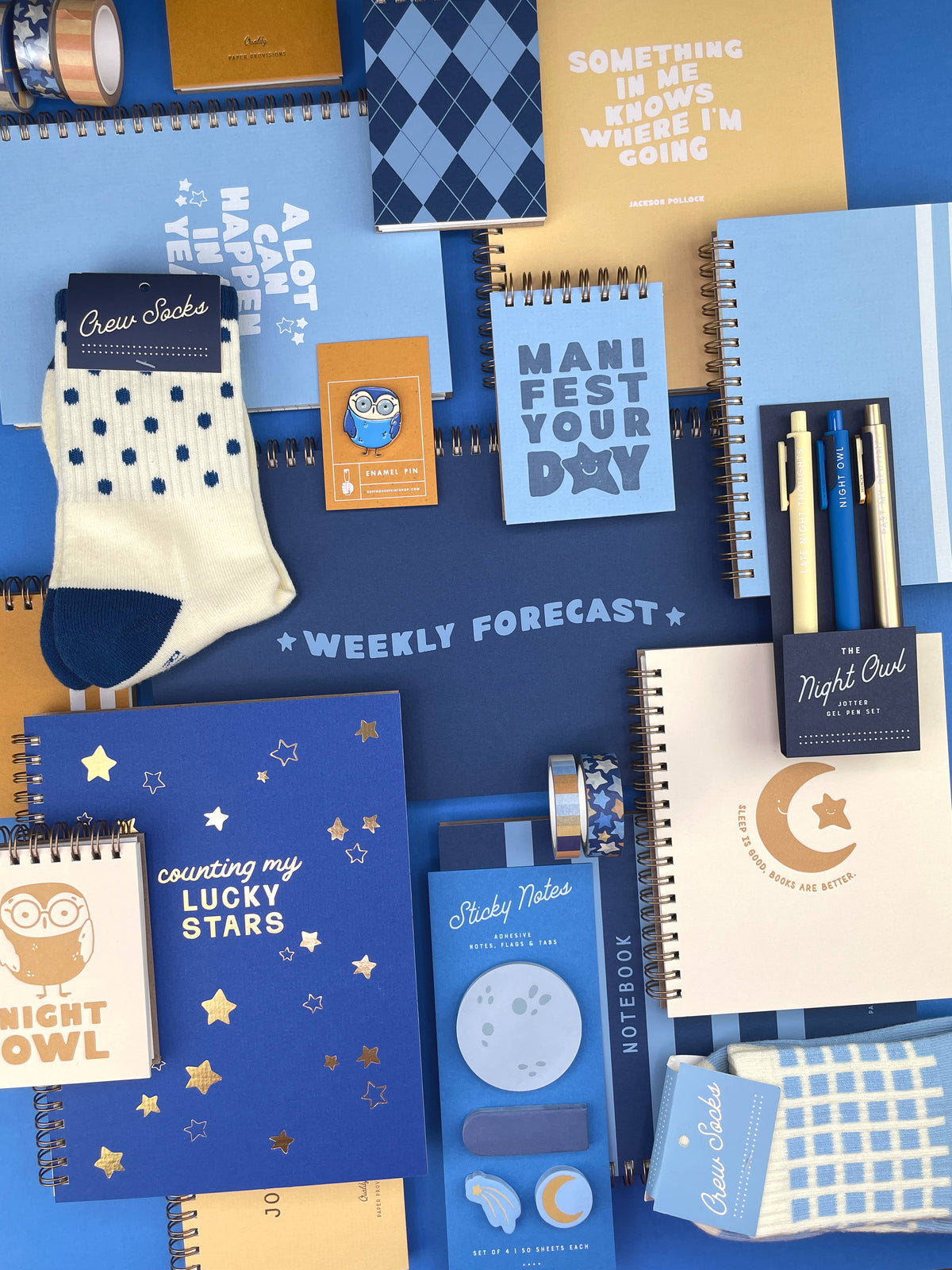 The Night Owl Jotter Gel Pens: Set of 3
