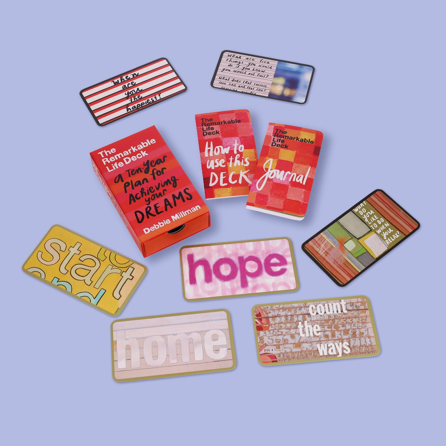 "The Remarkable Life" Goal Setting Deck by Debbie Millman