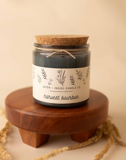 "Harvest Bourbon" 12oz Soy Fall Candle