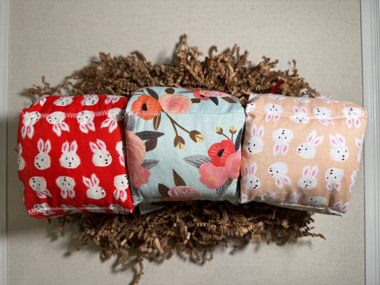 Lavender and Rice Microwaveable Neck Wrap by Maddie