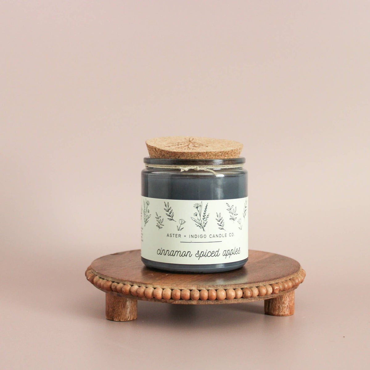 "Cinnamon Spiced Apples" 12oz Soy Winter Holiday Candle