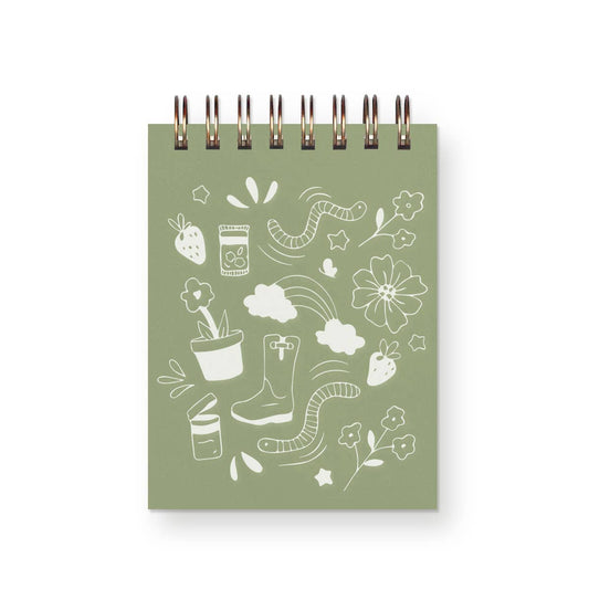Garden Doodle Mini Jotter Notebook