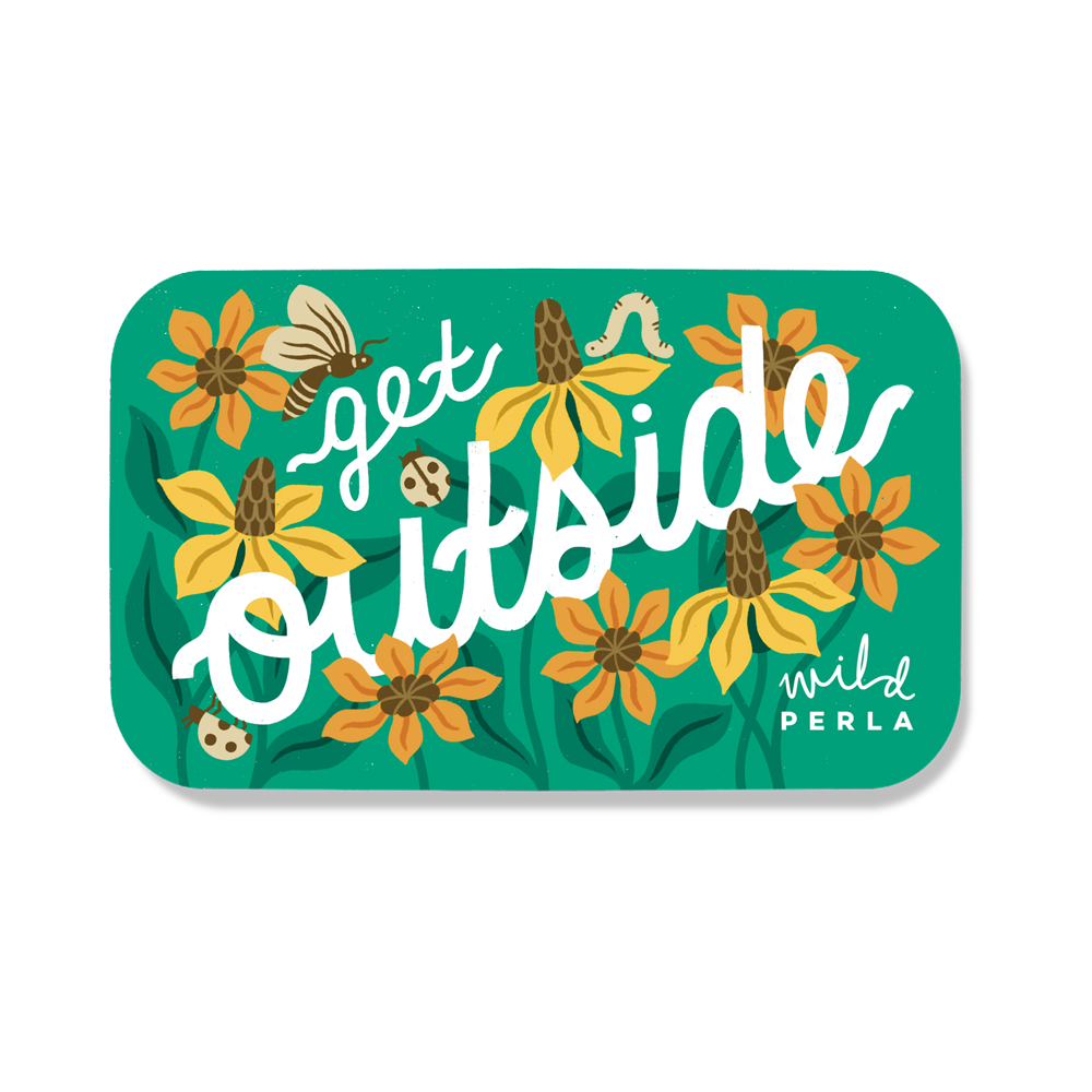 "Get Outside" Vinyl Sticker