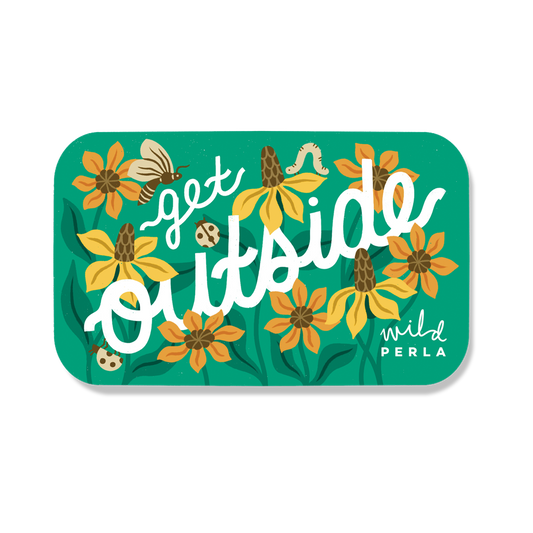 "Get Outside" Vinyl Sticker