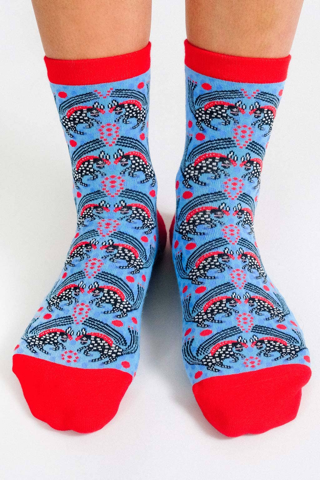 Horses Ankle Knit Sock by MŪR (Women's Sizing)