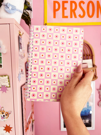 Sticker Book to Save and Reposition Stickers - Pink Floral