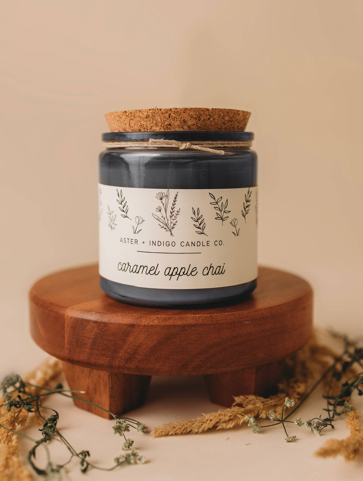 "Caramel Apple Chai" 12oz Soy Fall Candle