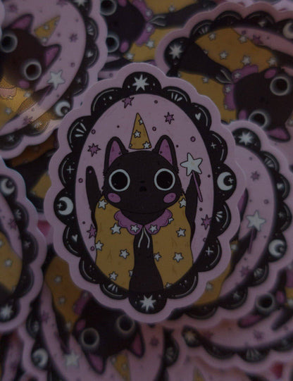 Wizard Cat Sticker