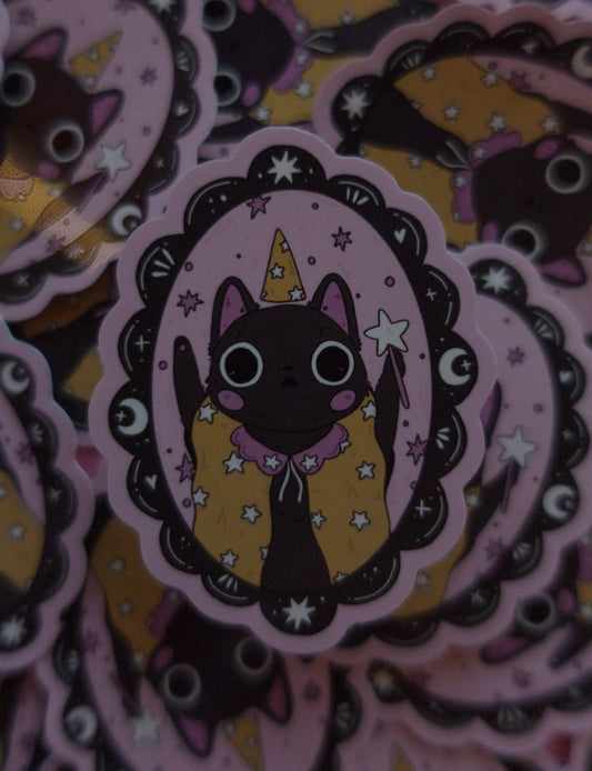 Wizard Cat Sticker